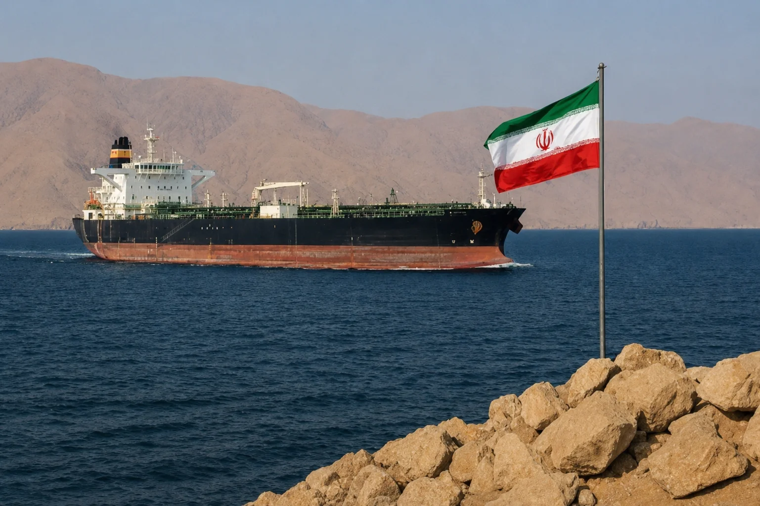 سوپای پاسداران هۆشداری توند دەداتە کەشتییەکانی گەرووی هورمز