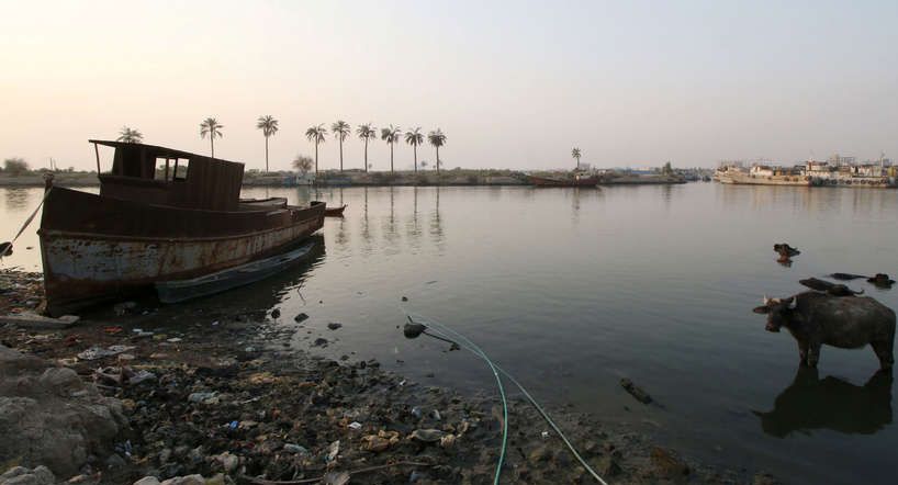 صورة أرشيفية لشط العرب في البصرة